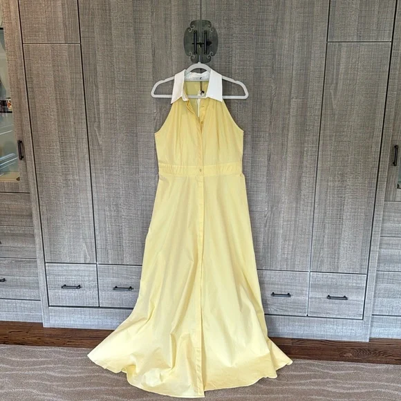 Commense‎ Button Sleeveless Collar Dress - Picture 5 of 16